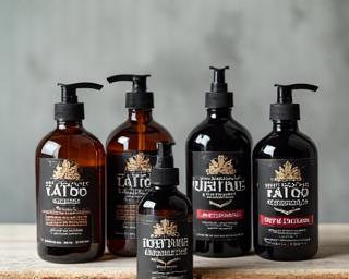 Tattoo aftercare products available at Tattoo Studio Experts