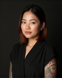 Portrait of tattoo artist Ayumi Sato