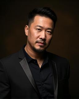 Portrait of tattoo artist Kenji Tanaka
